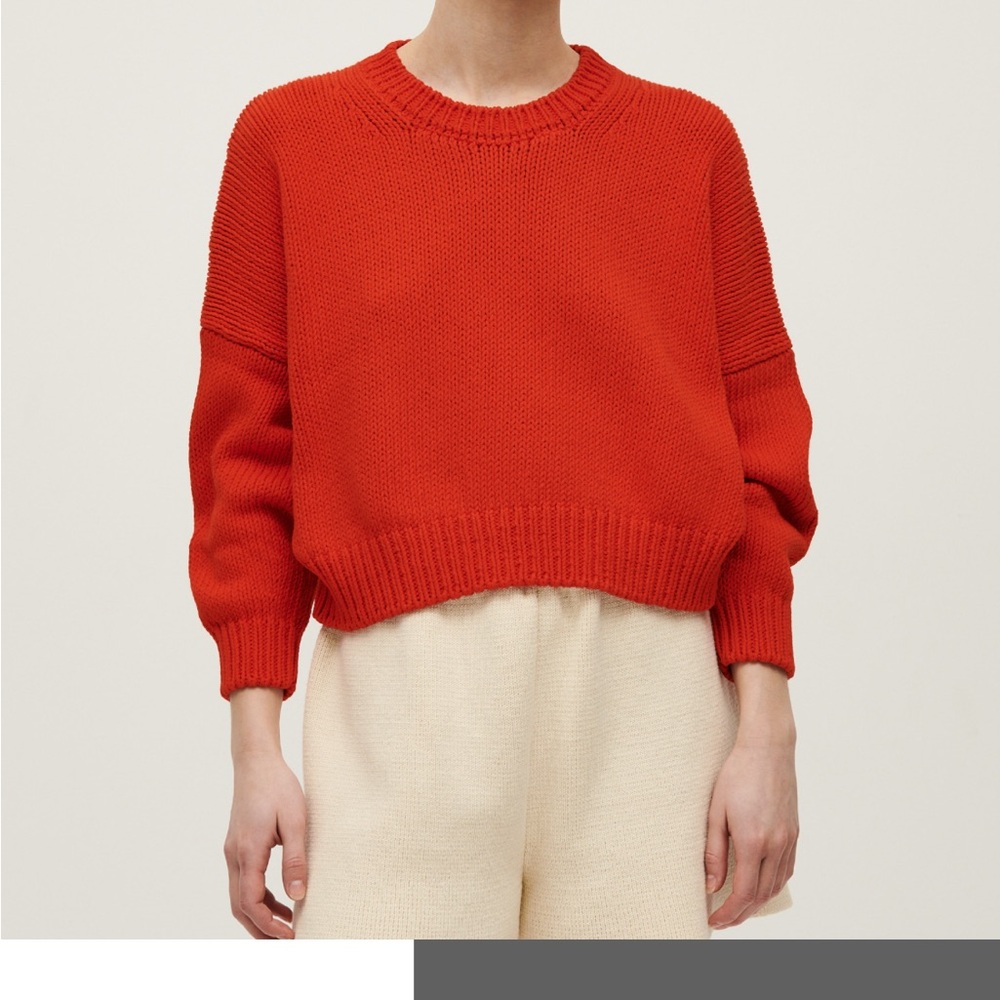 Babaa cotton cropped sweater